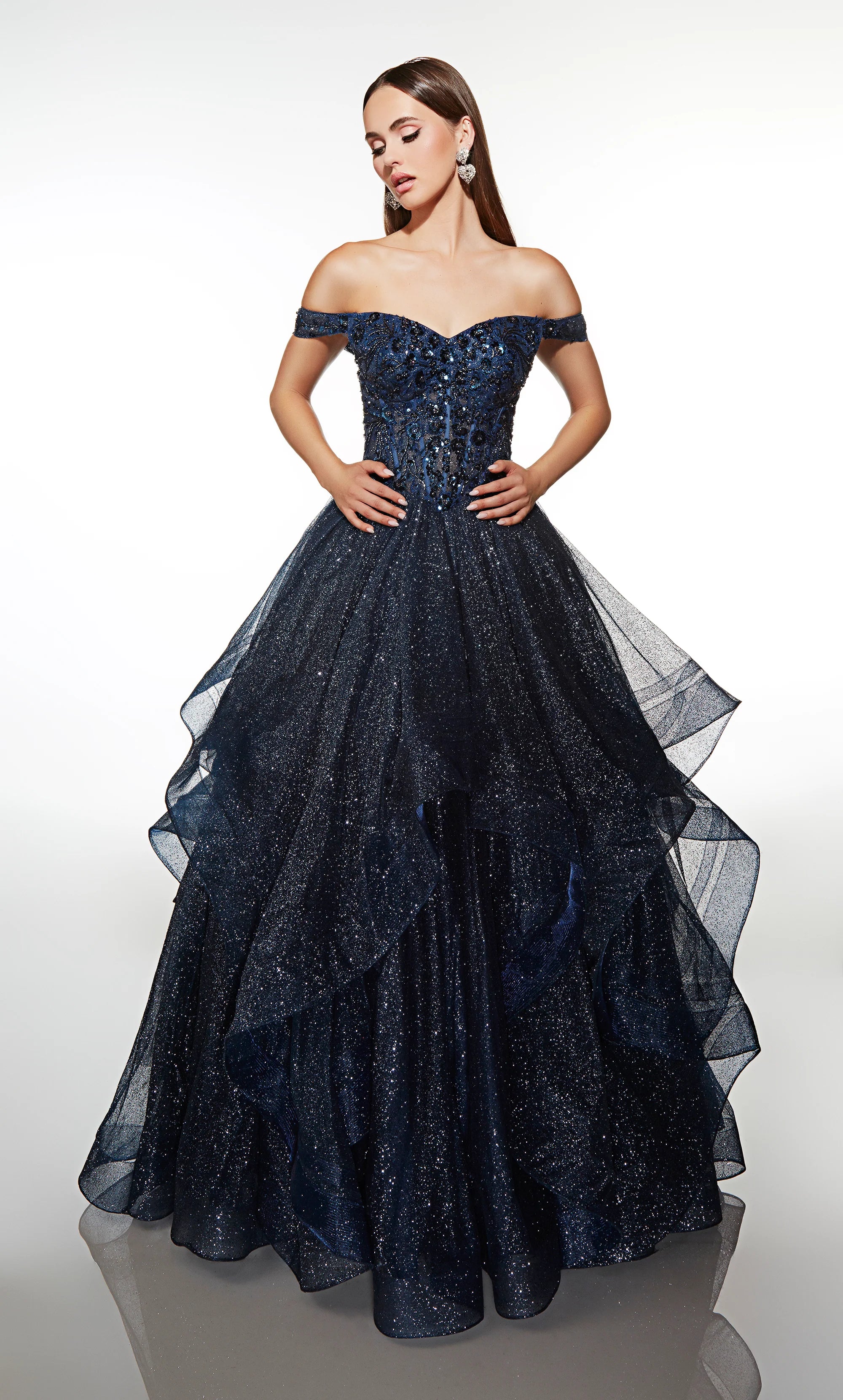 prom dresses twilight 2024 Decadent Twilight Sequin-Infused Prom Dress  Sassymyprom