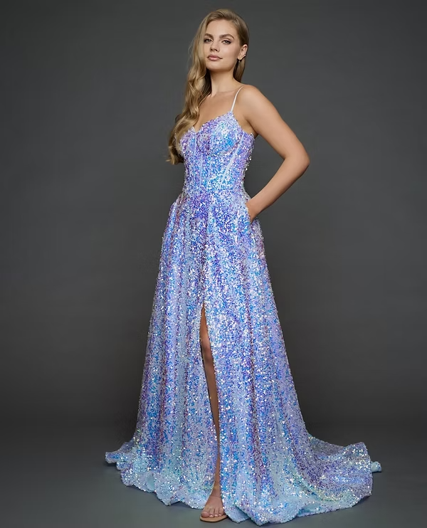 Flowy Grad Dress (Long)  Bella Sposa